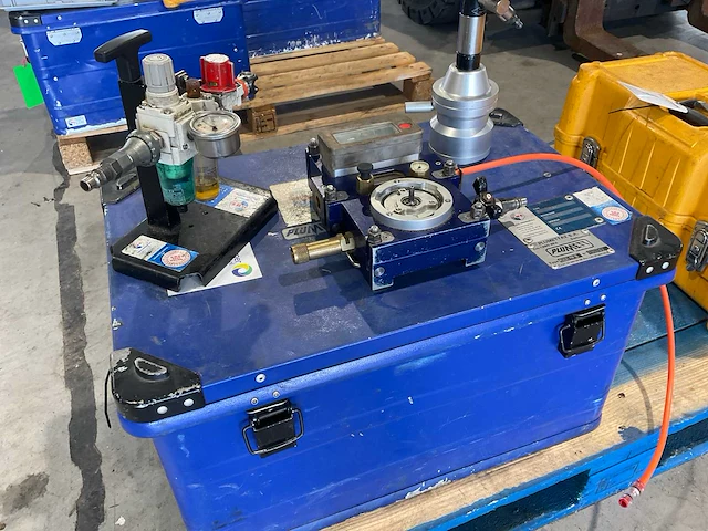 Plumettaz microjet prm-196 glasvezel inblaas machine - afbeelding 7 van  9