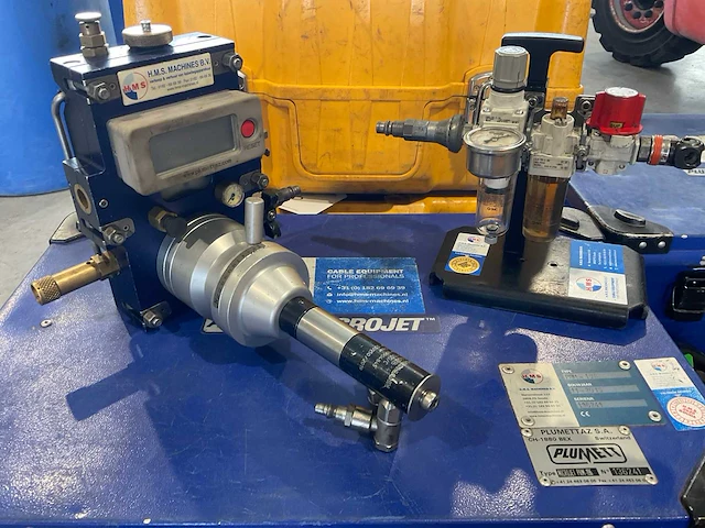 Plumettaz microjet prm-196 glasvezel inblaas machine - afbeelding 1 van  7