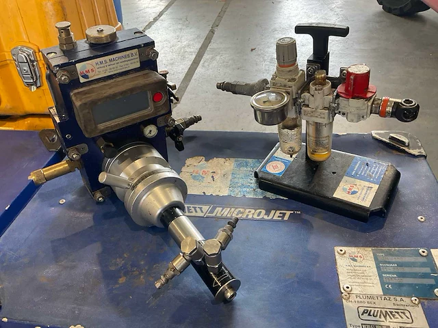 Plumettaz microjet prm-196 glasvezel inblaas machine - afbeelding 1 van  6