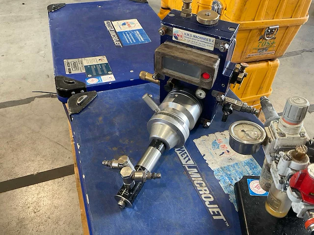 Plumettaz microjet prm-196 glasvezel inblaas machine - afbeelding 3 van  6