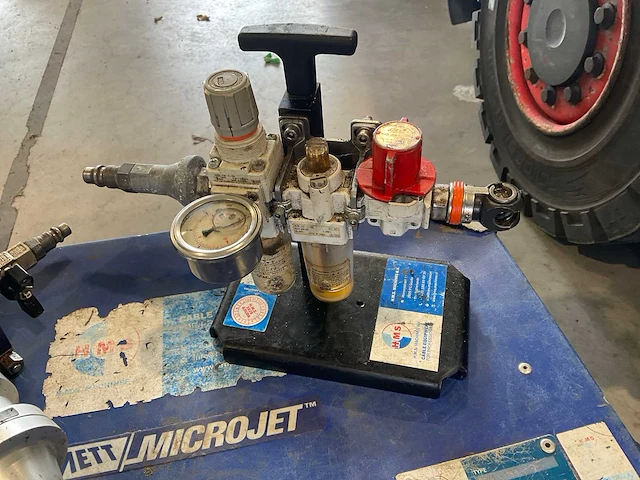 Plumettaz microjet prm-196 glasvezel inblaas machine - afbeelding 4 van  6