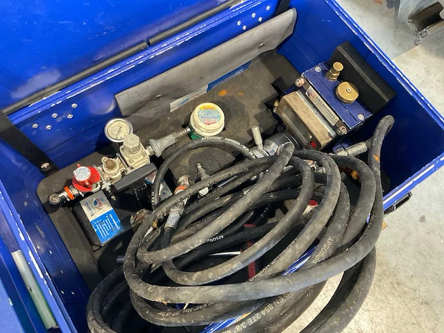 Plumettaz microjet prm-196 glasvezel inblaas machine - afbeelding 6 van  6