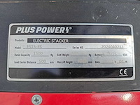 Plus power - 2024 - es15-es - stapelaar - afbeelding 14 van  15