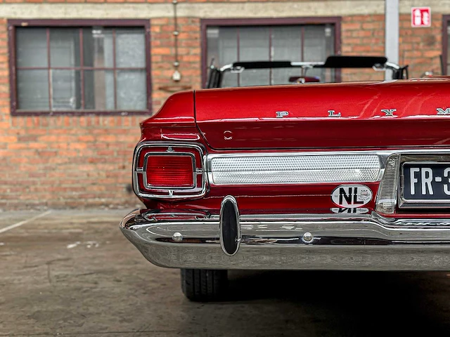 Plymouth satellite m1 cabriolet 265pk 1965, fr-38-09 - afbeelding 21 van  86