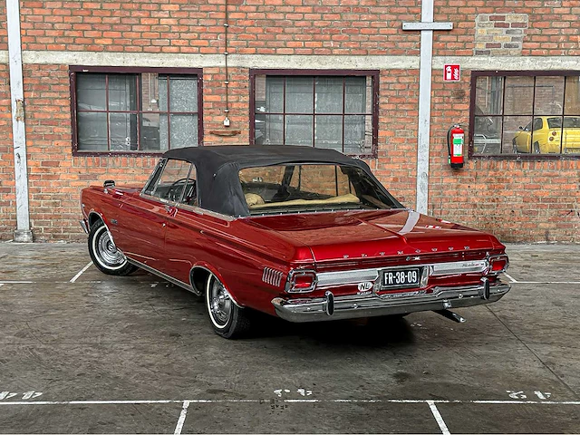 Plymouth satellite m1 cabriolet 265pk 1965, fr-38-09 - afbeelding 25 van  86