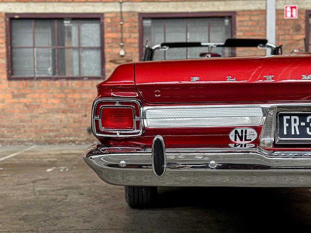 Plymouth satellite m1 cabriolet 265pk 1965, fr-38-09 - afbeelding 21 van  86