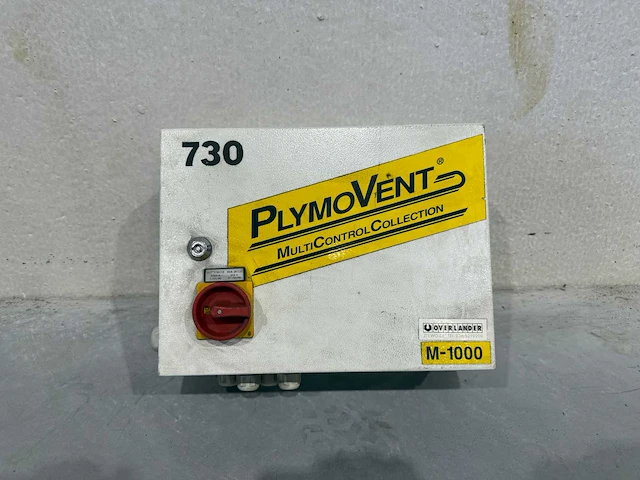 Plymovent - m-1000 - lasdampafzuiginstallatie besturingsysteem - afbeelding 1 van  3