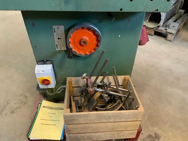 Pm t 1000 tafel- en spilfreesmachine - afbeelding 7 van  7