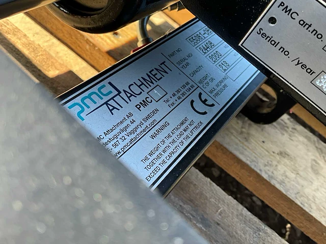 Pmc attachment 520840-1200h vorkversteller - afbeelding 7 van  8