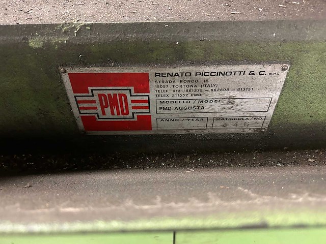 Pmd cilinderkop vlakmachine 400 v - afbeelding 5 van  10