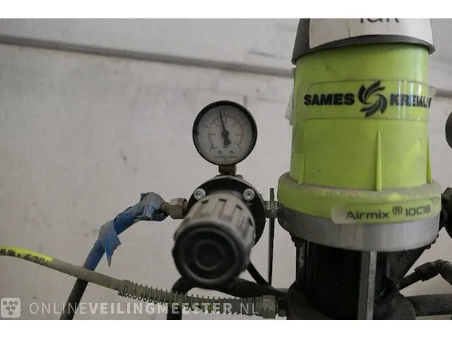 Pneumatisch verfpompsysteem sames kremlin, airmix 10c18 - afbeelding 4 van  8