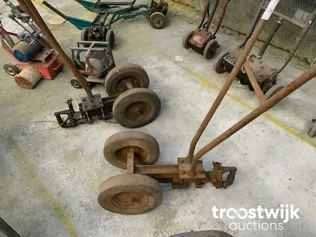 Pneumatische breekhamer met trolley - afbeelding 1 van  4