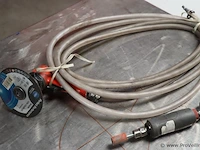 Pneumatische haakse slijper incl. luchtslang - afbeelding 1 van  3