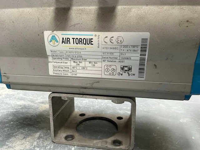 Pneumatische klep motor (2x) - afbeelding 6 van  6