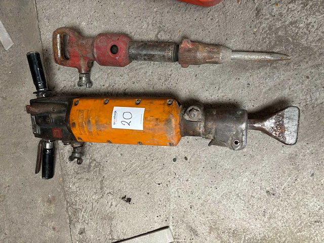 Pneumatische luchthamer (3x) - afbeelding 2 van  4