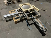 Pneumatische schuifafsluiter (2x)