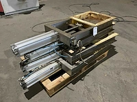 Pneumatische schuifafsluiter (4x)