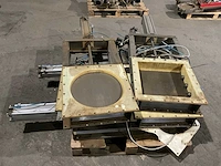 Pneumatische schuifafsluiter (6x)