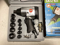 Pneumatische slagmoersleutel 16 delig - afbeelding 2 van  5