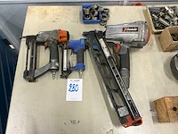Pneumatische tacker (3x) - afbeelding 1 van  6