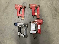 Pneumatische tacker (4x) - afbeelding 1 van  6