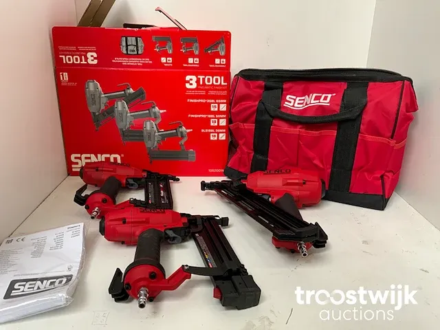 Pneumatische tacker set - afbeelding 1 van  9