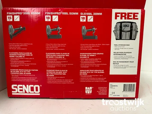 Pneumatische tacker set - afbeelding 3 van  9