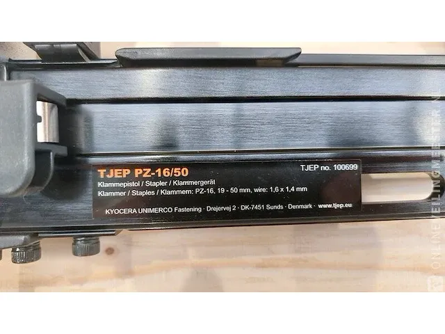 Pneumatische tacker tjep, pz-16/50 - afbeelding 5 van  7