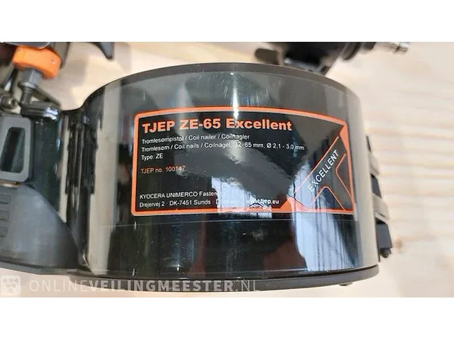 Pneumatische trommeltacker tjep, ze-65 excellent - afbeelding 6 van  8