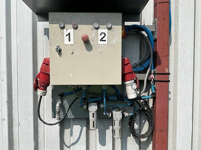 Pneumatische vat-menginstallatie (2x) - afbeelding 10 van  13