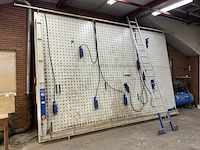 Pneumatische verticale opsluitbank, duin, 2008