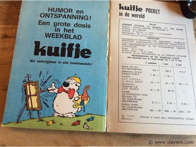 Pocket kuifje - afbeelding 3 van  3