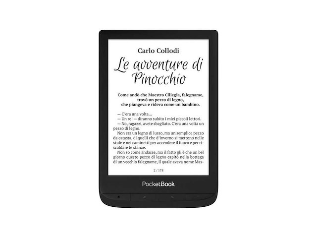 Pocketbook touch lux 5 ereader transparant - afbeelding 1 van  1