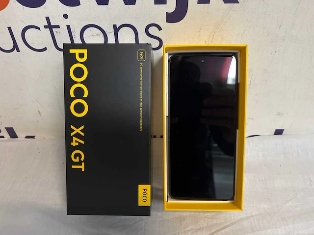 Poco - x4 gt 5g - 256gb - zwart - afbeelding 2 van  2