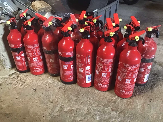 Poederblusser brandblusser (20x) - afbeelding 1 van  2
