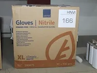 Poedervrije wegwerphandschoenen abena maat xl. 10 dozen. - afbeelding 1 van  1