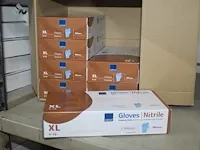 Poedervrije wegwerphandschoenen abena maat xl. 7 dozen. - afbeelding 2 van  2