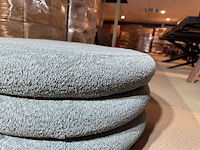 Poef dkw, feline, groen - afbeelding 3 van  4