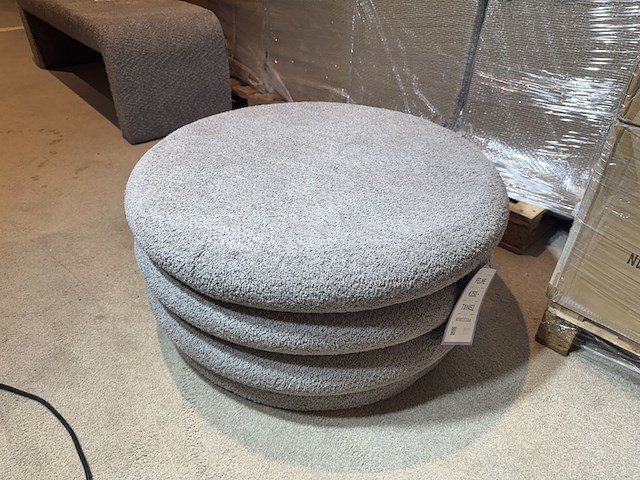 Poef dkw, feline, lila - afbeelding 2 van  4