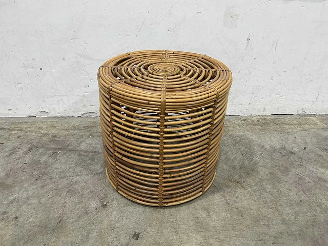 Poef rotan - afbeelding 1 van  2