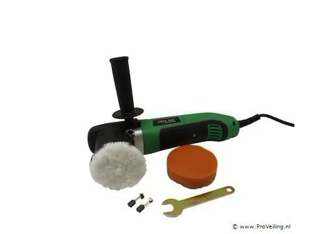 Poetsmachine excentrisch 300w ø75mm + pads - afbeelding 1 van  3