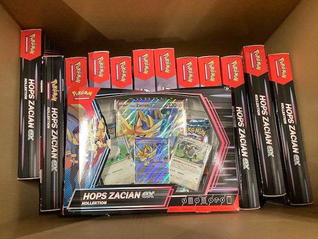Pokémon hops zacian-ex verzamelkaarten (13x) - afbeelding 4 van  4
