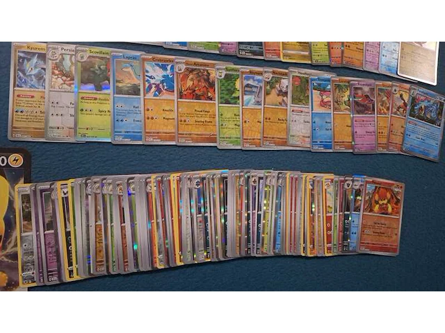 Pokemon kaarten collectie + xl pikachu kaart - afbeelding 2 van  15