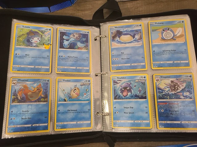 Pokémon map met zeldzame kaarten + accessoires - afbeelding 10 van  60