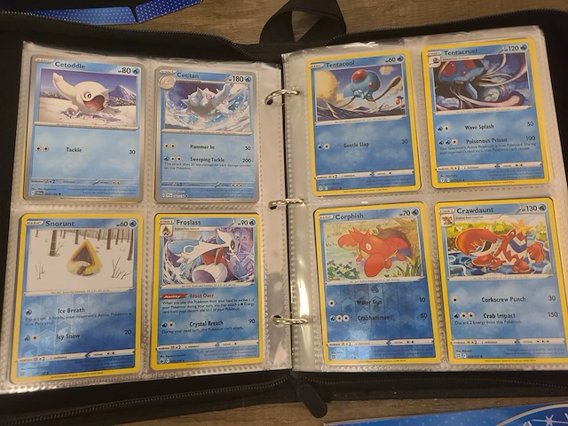 Pokémon map met zeldzame kaarten + accessoires - afbeelding 11 van  60