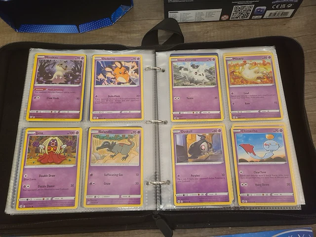 Pokémon map met zeldzame kaarten + accessoires - afbeelding 27 van  60