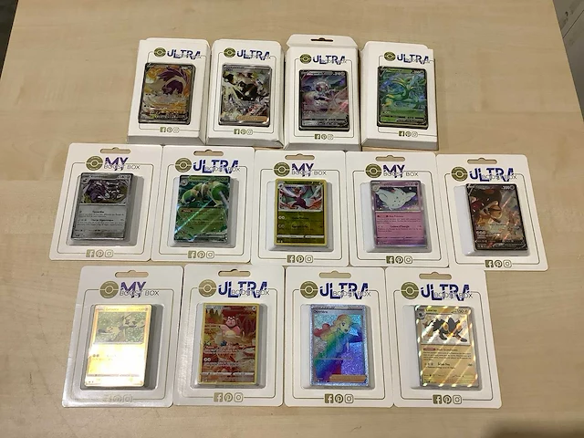 Pokemon ultra boost box verzamelkaart (30x) - afbeelding 2 van  16