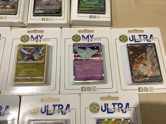 Pokemon ultra boost box verzamelkaart (30x) - afbeelding 5 van  16