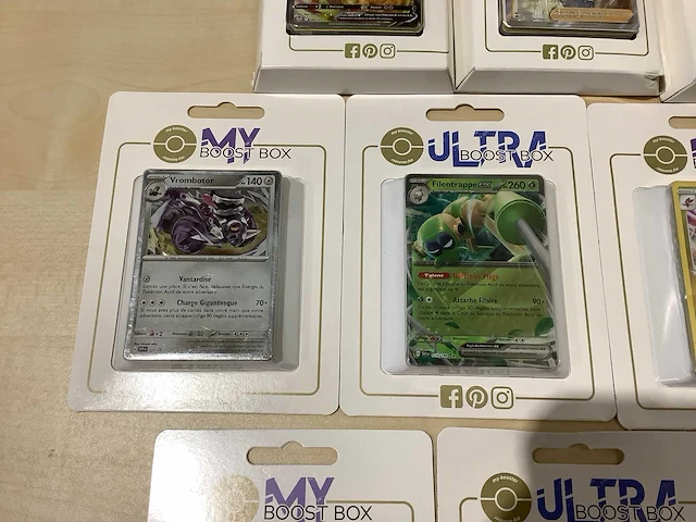 Pokemon ultra boost box verzamelkaart (30x) - afbeelding 6 van  16