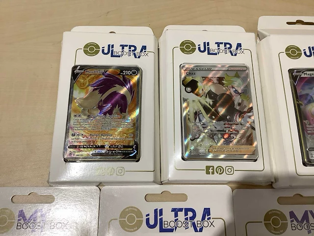 Pokemon ultra boost box verzamelkaart (30x) - afbeelding 7 van  16